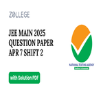 JEE Main 2025 Question Paper April 7 Shift 2 with Solution PDF